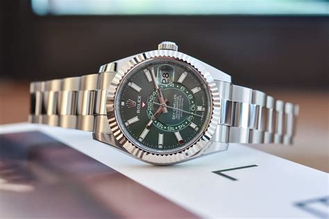 is the rolex sky dweller a good investment|rolex sky dweller green dial.